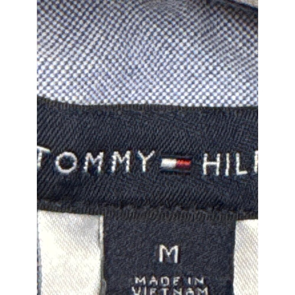 Tommy Hilfiger Quinn Men's Hoodie Sweatshirt Flag Blue Magnetic Close Medium - Picture 8 of 11